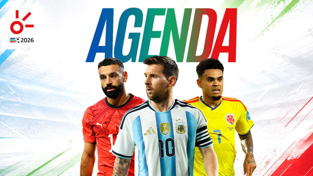 la agenda del mundial