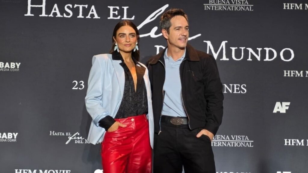 Aislinn Derbez y Mauricio Ochmann protagonizan "Hasta el fin del mundo"