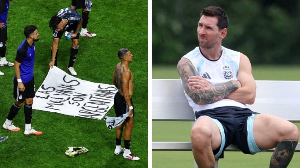 FIFA analiza sanciones a Argentina por cartel de las Malvinas