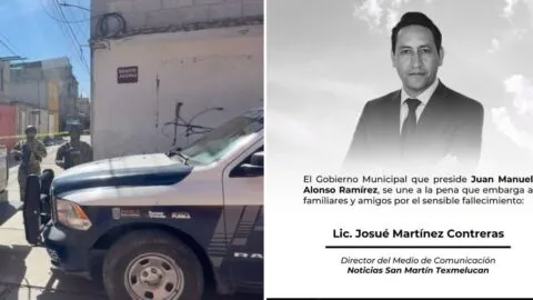 Asesinan al periodista Josué Martínez, director de Noticias Texmelucan