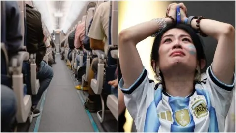 Video: piloto hace creer a pasajeros argentinos que ganaron el Mundial 2026 y desata todo tipo de reacciones