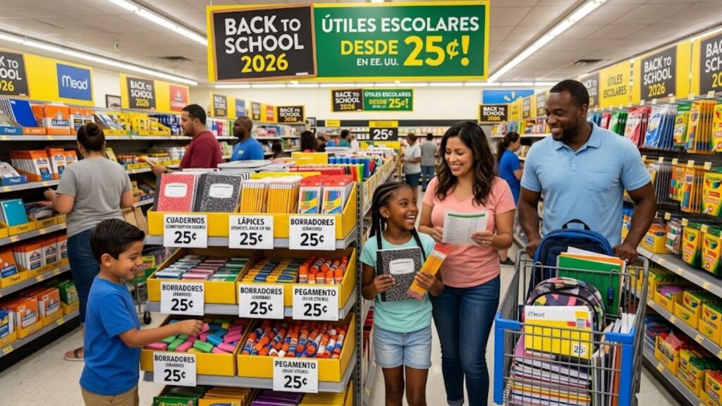Walmart, Target y otras tiendas comenzaron sus ofertas de regreso a clases 2026,