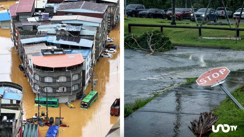 Tifones Maysak y Bavi provocan inundaciones, daños y evacuaciones en China, Guam e islas del Pacífico