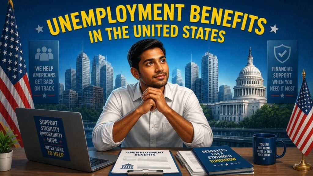 Beneficio de desempleo en Estados Unidos