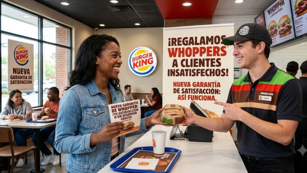 La cadena de comida rápida lanzó una nueva política para quienes no queden conformes con su hamburguesa