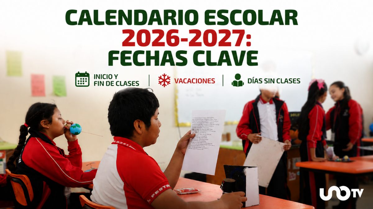 Calendario Escolar SEP 2026-2027: éstas son las fechas de inicio de