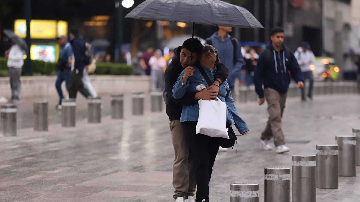 Fuertes lluvias y granizo afectan a la CDMX y el Estado de México