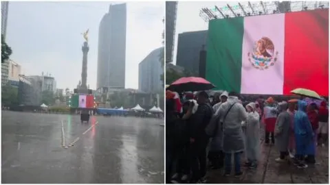 México vs Inglaterra en vivo: siguen lluvias y ya hay alineación del Tri