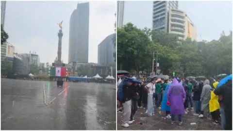 México vs Inglaterra en vivo: siguen lluvias y ya hay alineación del Tri