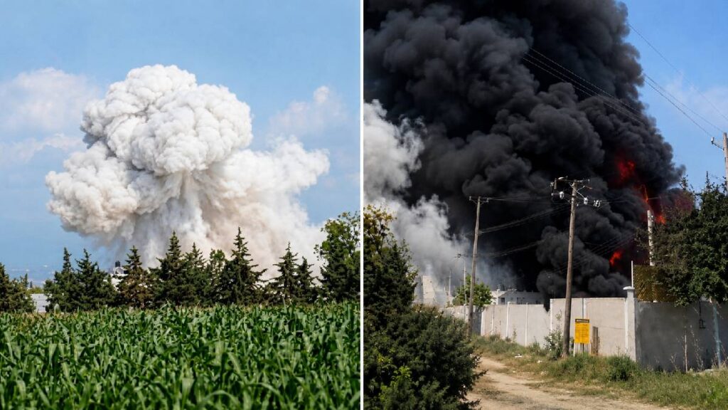 Explosión de pirotecnia en Chalco, Edomex