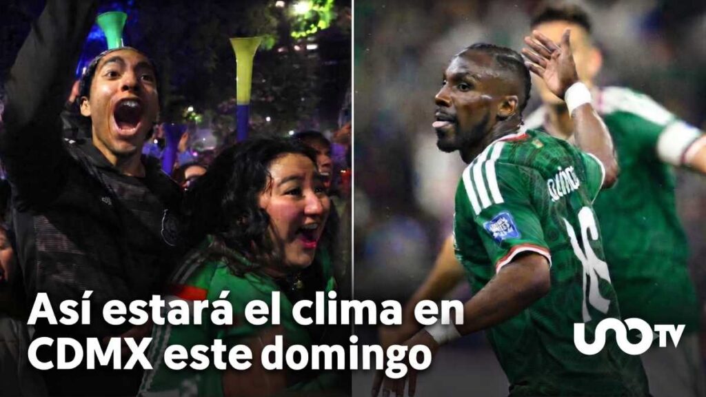 ¿Lloverá durante el México vs Inglaterra? Así estará el clima en CDMX este domingo