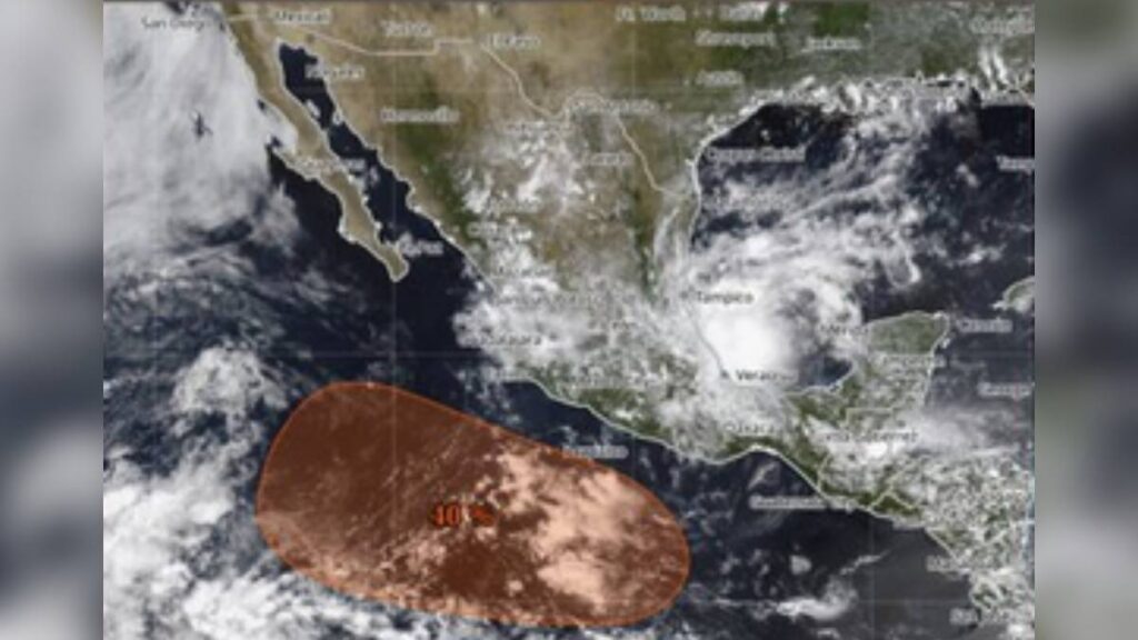 Zona de baja presión podría convertirse en Elida en el Pacífico.