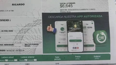 No te quedes sin luz: paso a paso para consultar y descargar tu recibo de CFE en línea