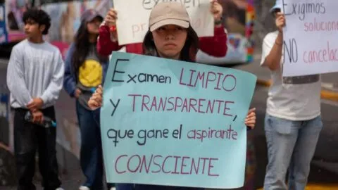 Polémica por la presunta trampa masiva en examen de la UNAM