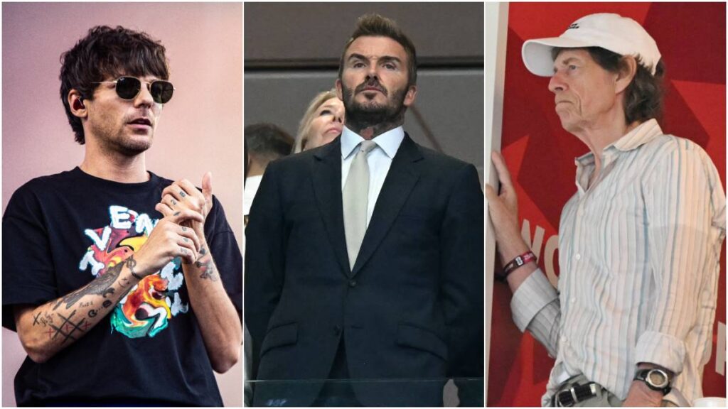 Celebridades fueron a apoyar a su equipo