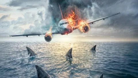 Reseña de “Deep Water”: cuando sobrevivir a un avionazo es apenas el comienzo