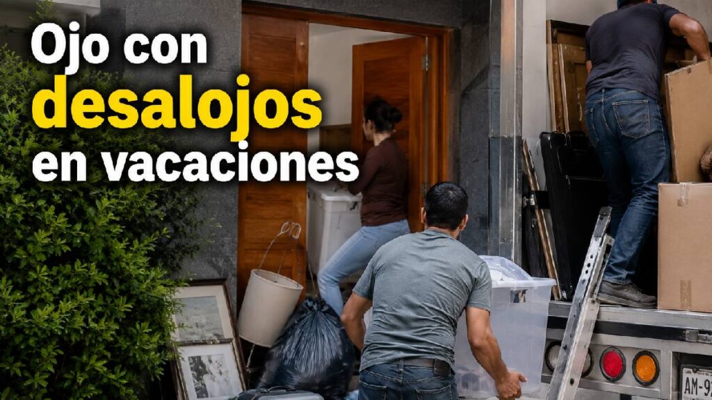Despojos de viviendas en vacaciones