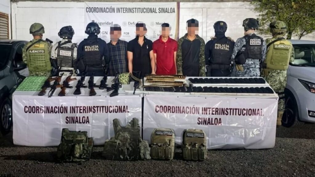 Detenidos en Culiacán