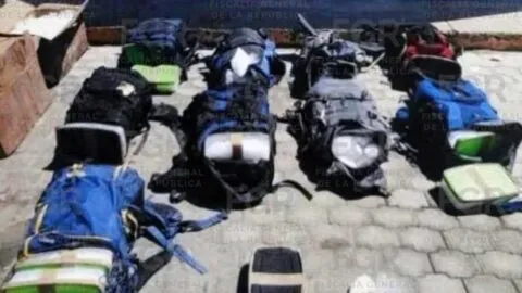 Cae cargamento de casi una tonelada de metanfetamina; hay 4 detenidos