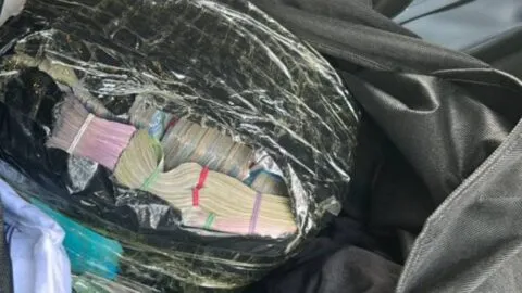 Detienen a un par de jóvenes con más de un millón de pesos en Guanajuato