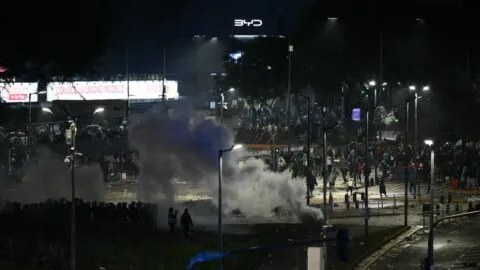 Así fueron los disturbios en Buenos Aires tras la derrota de la “Albiceleste” en la final del Mundial 2026