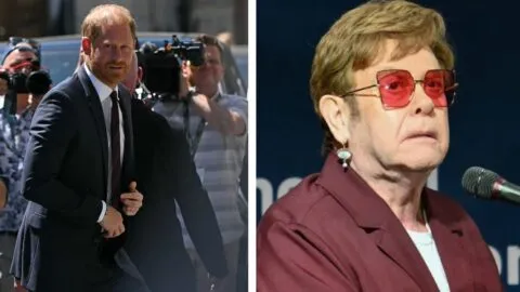 El príncipe Enrique y Elton John sufren duro revés: pierden juicio contra Daily Mail