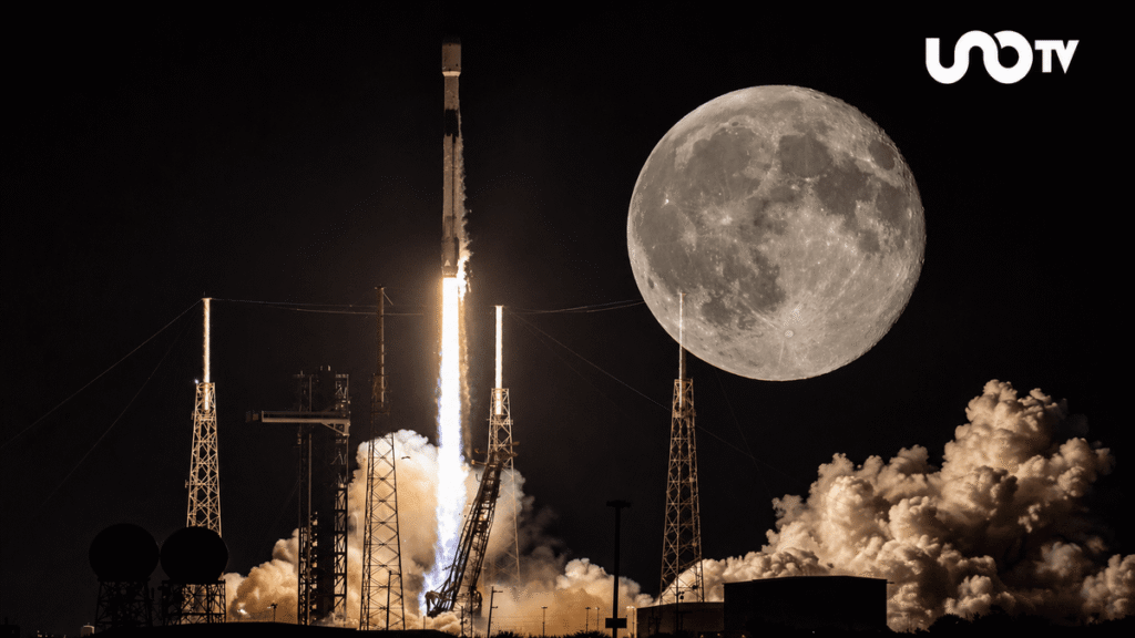 El Falcon 9 de SpaceX chocará con la Luna el 5 de agosto