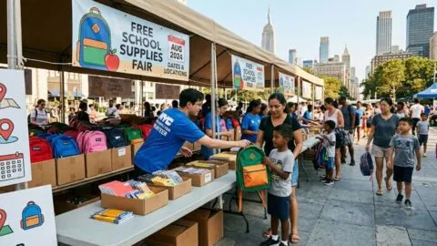 Ferias de útiles escolares gratis en Nueva York: fechas y lugares para recibir mochilas sin costo en agosto