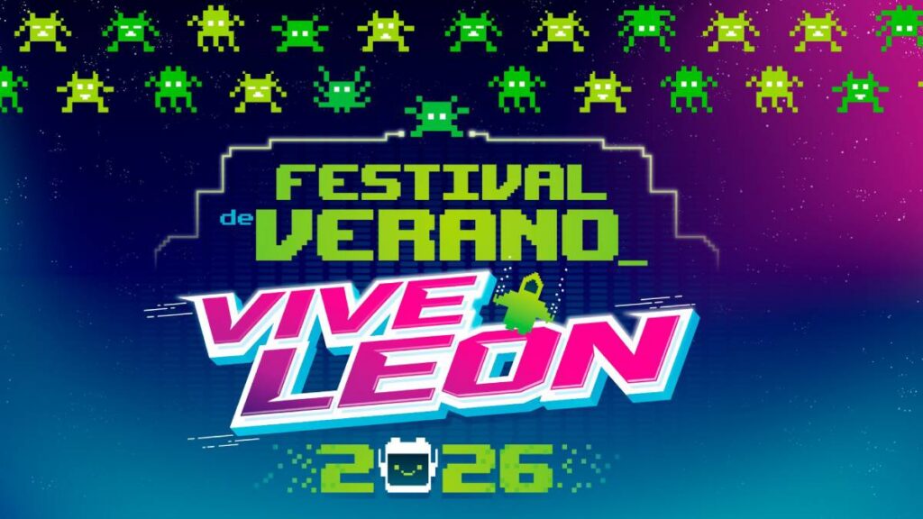 Juegos mecánicos, conciertos y actividades infantiles forman parte del Festival de Verano Vive León 2026.