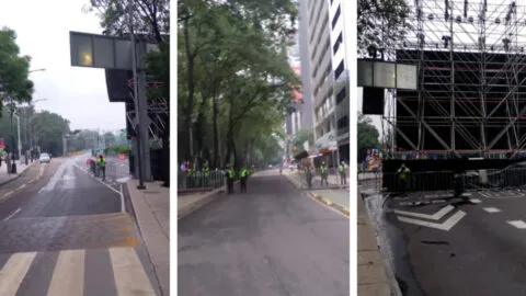 Cierres y alternativas viales en Reforma, Insurgentes y el Zócalo por actividades del Mundial, tómalo en cuenta