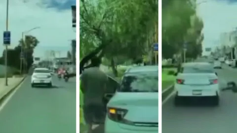 Denuncian presunto fraude “monta atropellos” para extorsionar a automovilistas en Aguascalientes