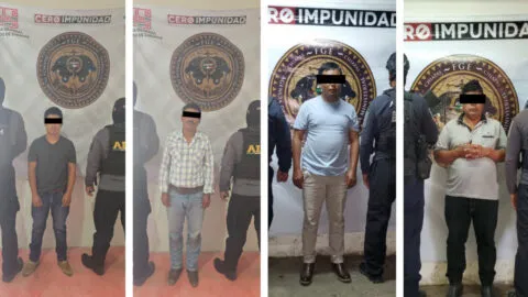 Detienen a cuatro personas por abuso sexual de un menor en Chiapas