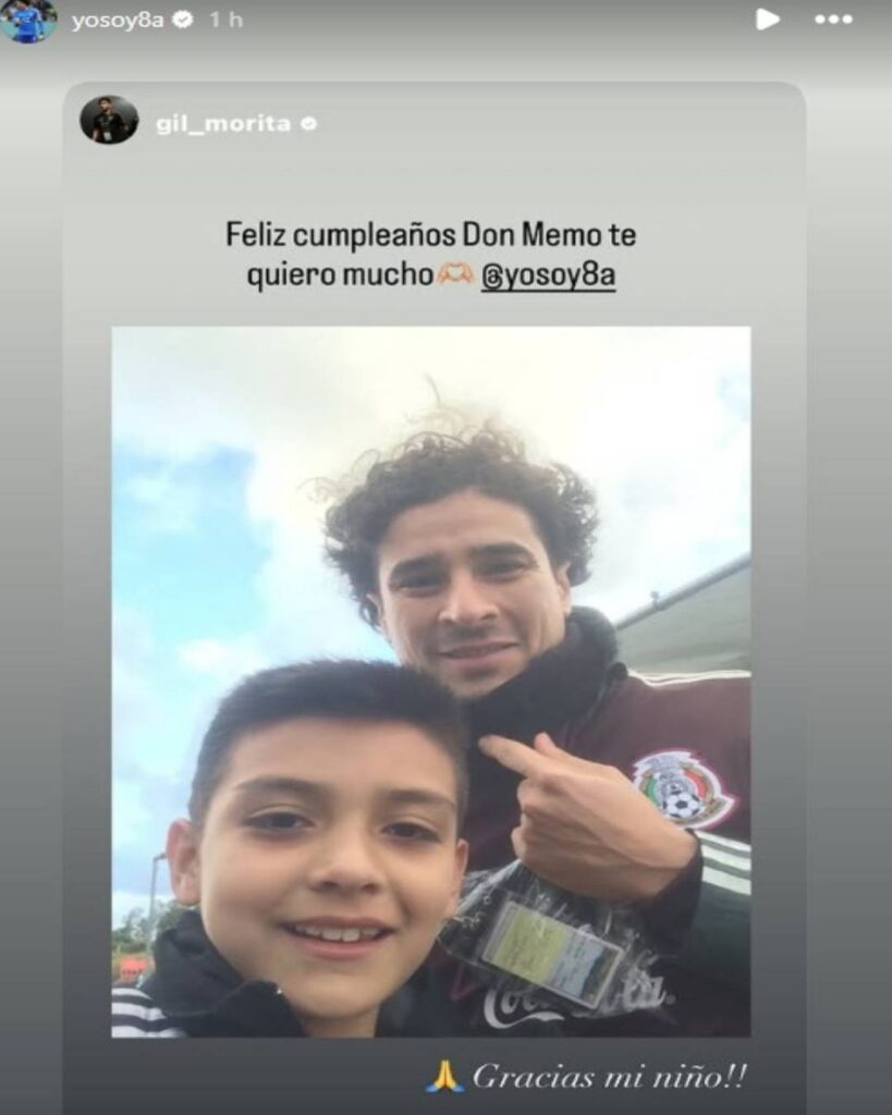 Gilberto Mora y Memo Ochoa