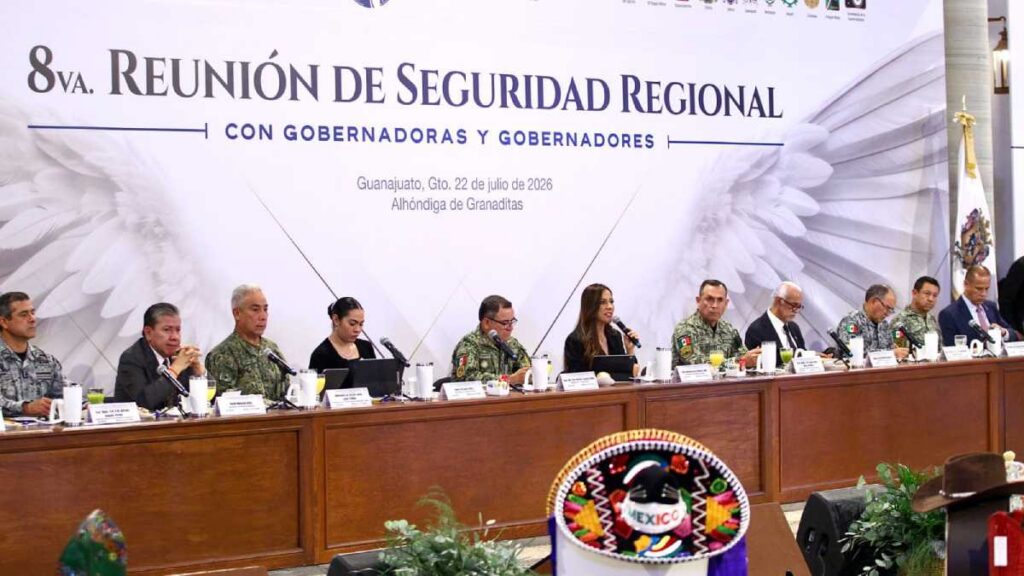Guanajuato fue sede de reunión regional de seguridad