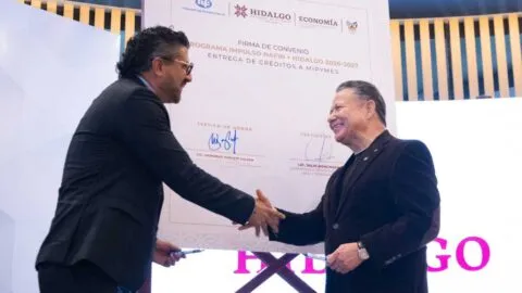 Hidalgo firma nuevo convenio para ampliar créditos a micro, pequeñas y medianas empresas