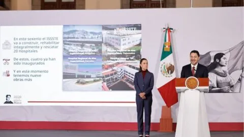 Hospital General del ISSSTE en Tampico registra 98% de avance