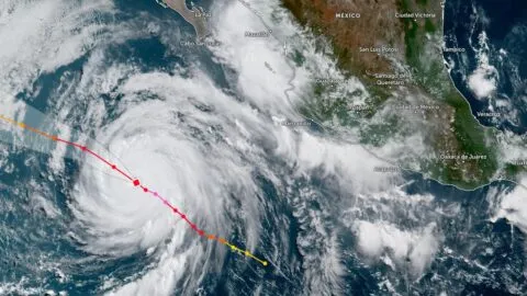 Sigue en vivo la trayectoria de huracán Genevieve desde el celular, se pronostican lluvias