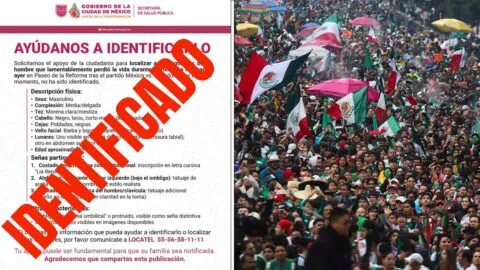 Identifican a hombre que murió durante festejos por México en CDMX