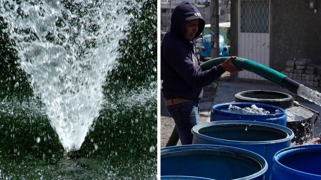 Fuga de agua deja sin servicio a 20 colonias de Tijuana. Foto: Getty/Cuartoscuro