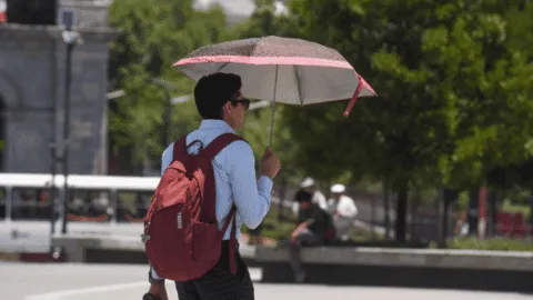 Calor superará los 45 grados en dos estados, mientras 31 tendrán lluvias este lunes