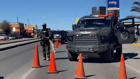 Ataque armado contra agentes de la PDI en Ciudad Valles, San Luis Potosí, desata operativo y cierres viales