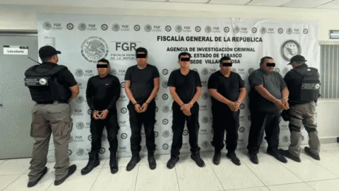 Operativo Enjambre: 6 policías detenidos en Tabasco por presunta participación en secuestro y extorsión