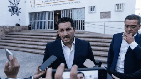 Alcalde de Fresnillo, Javier Torres, comparece ante la fiscalía por multihomicidio en Zacatecas
