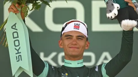 Isaac del Toro cae al octavo lugar del Tour de Francia 2026 tras una etapa de control