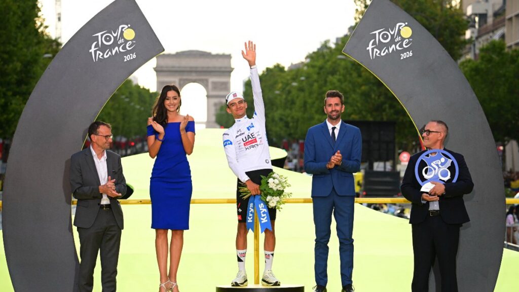 ¡Isaac del Toro hace historia! Termina tercero en el Tour de Francia 2026