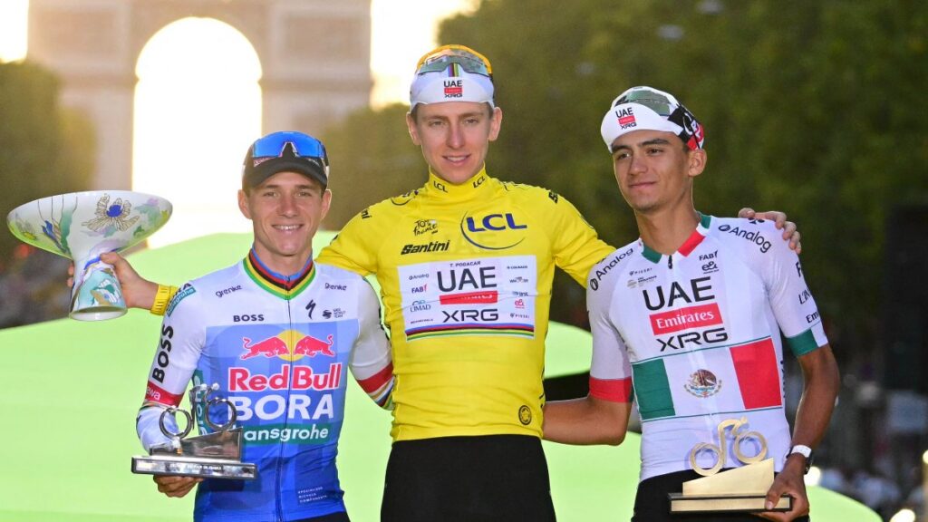 ¡Isaac del Toro hace historia! Termina tercero en el Tour de Francia 2026