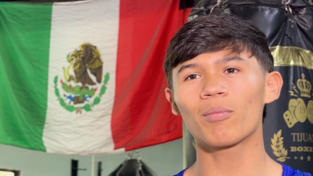 Josué Zepeda, el joven boxeador de Rosarito que llega con video hasta el "Canelo" Álvarez