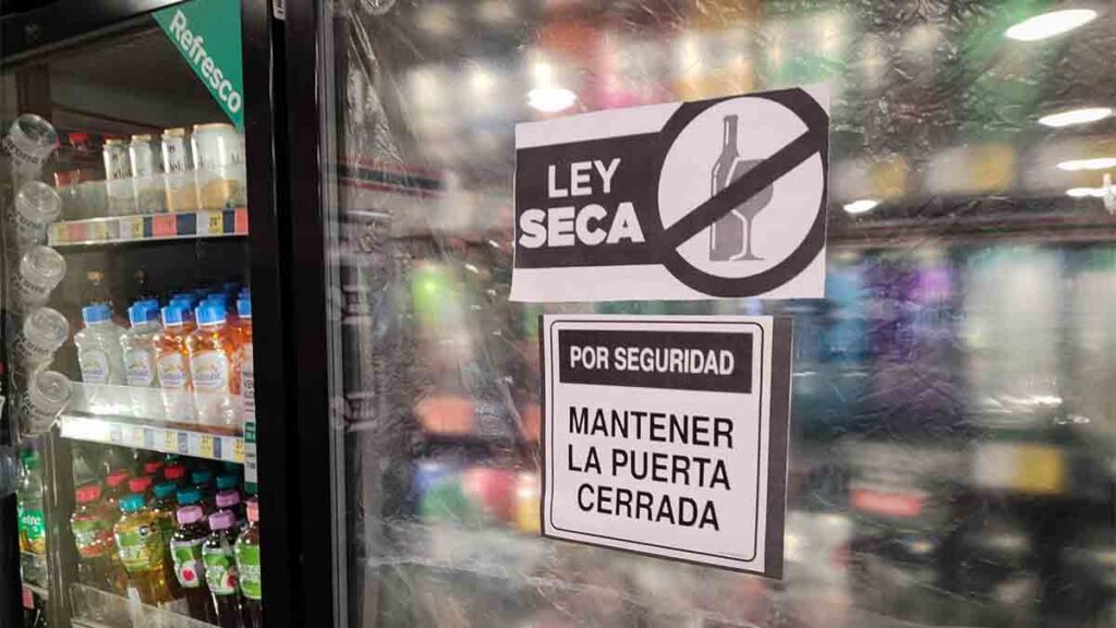 Ley seca CDMX