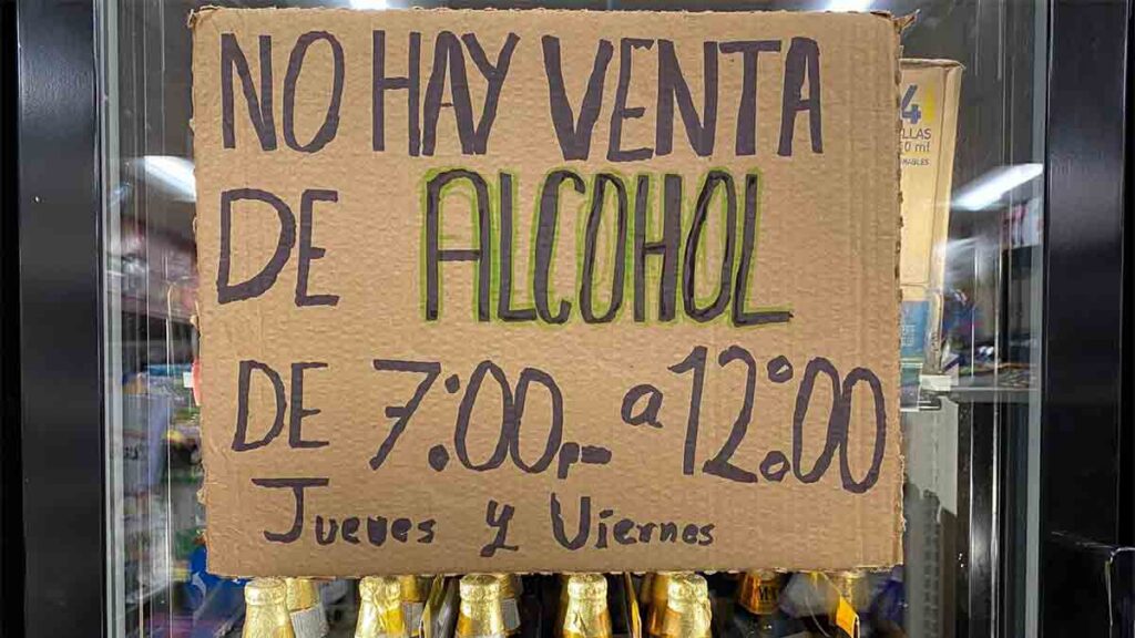 Ley seca Xochimilco