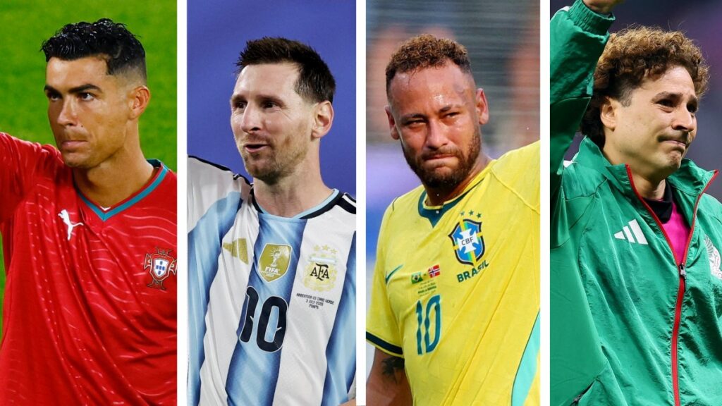 ¿Qué figuras están jugando su último Mundial?